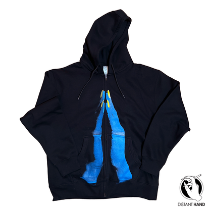 DH Pray Hands Zip Hoodie