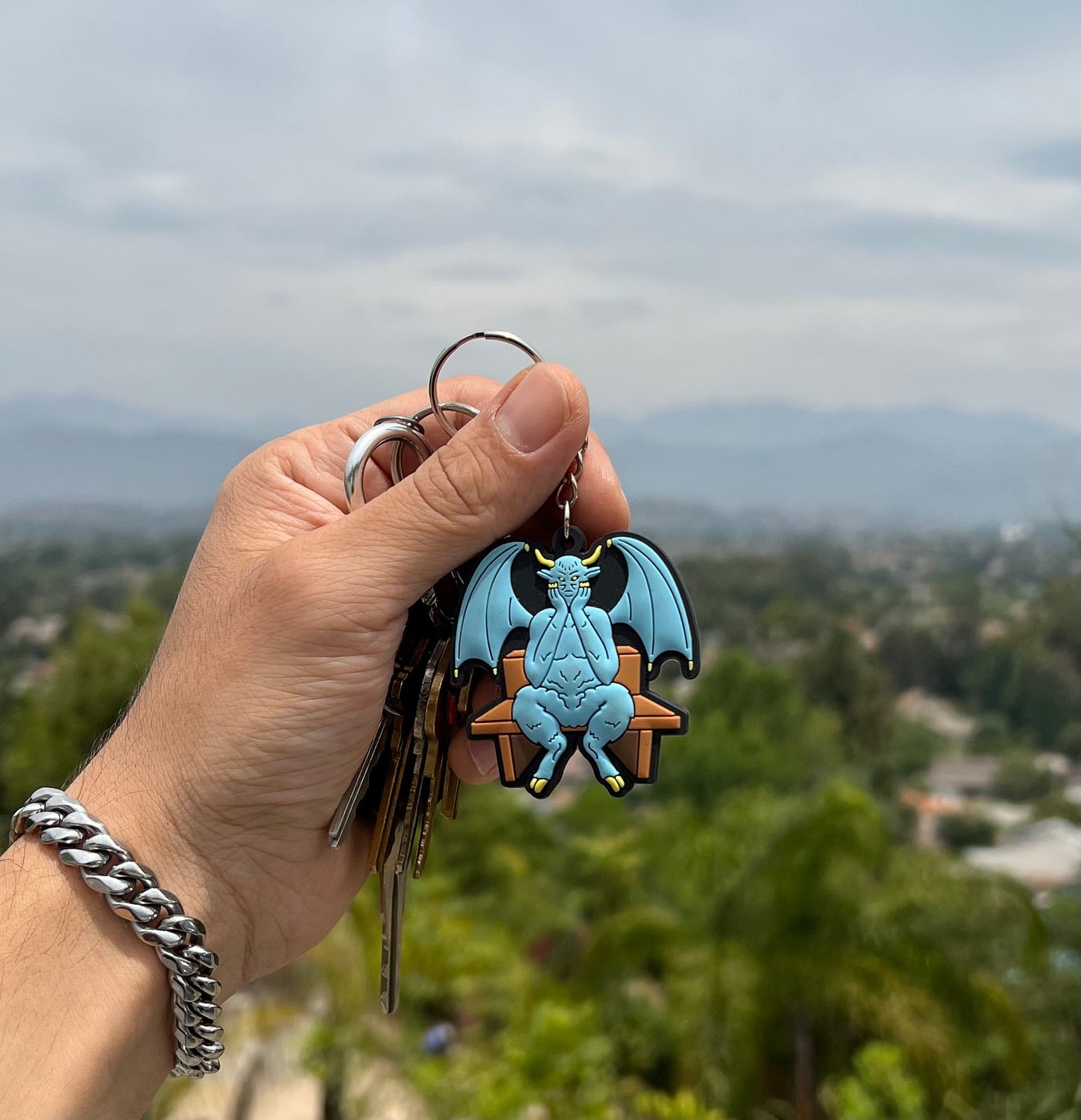 DH Lazy Devil Keychain